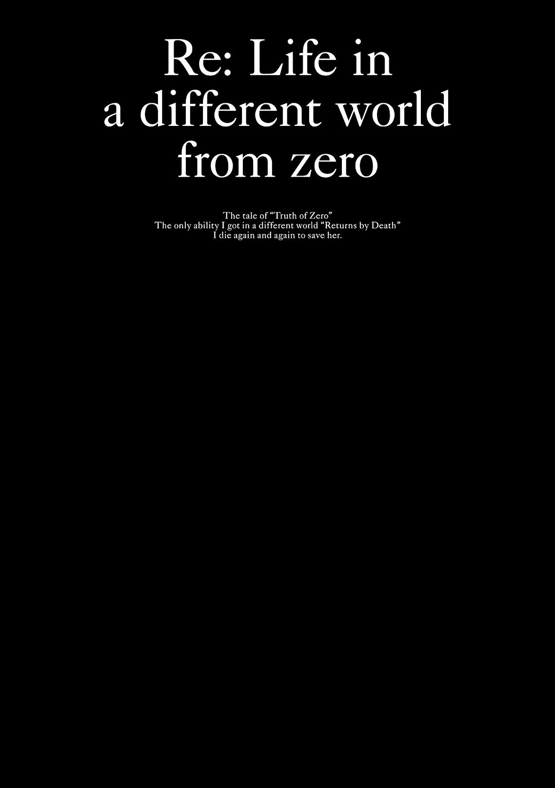 Read Re Zero kara Hajimeru Isekai Seikatsu (ES) Manga Online