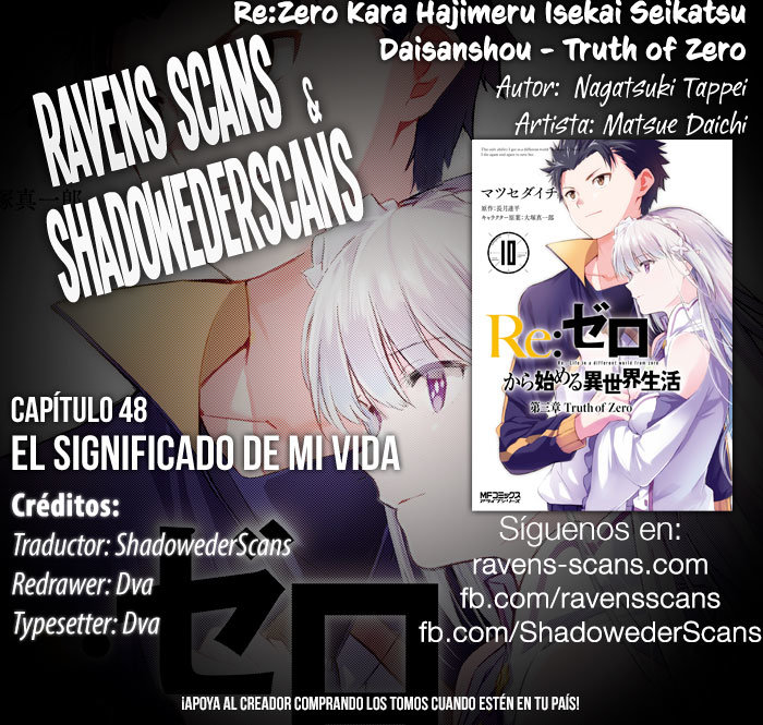Read Re Zero kara Hajimeru Isekai Seikatsu (ES) Manga Online