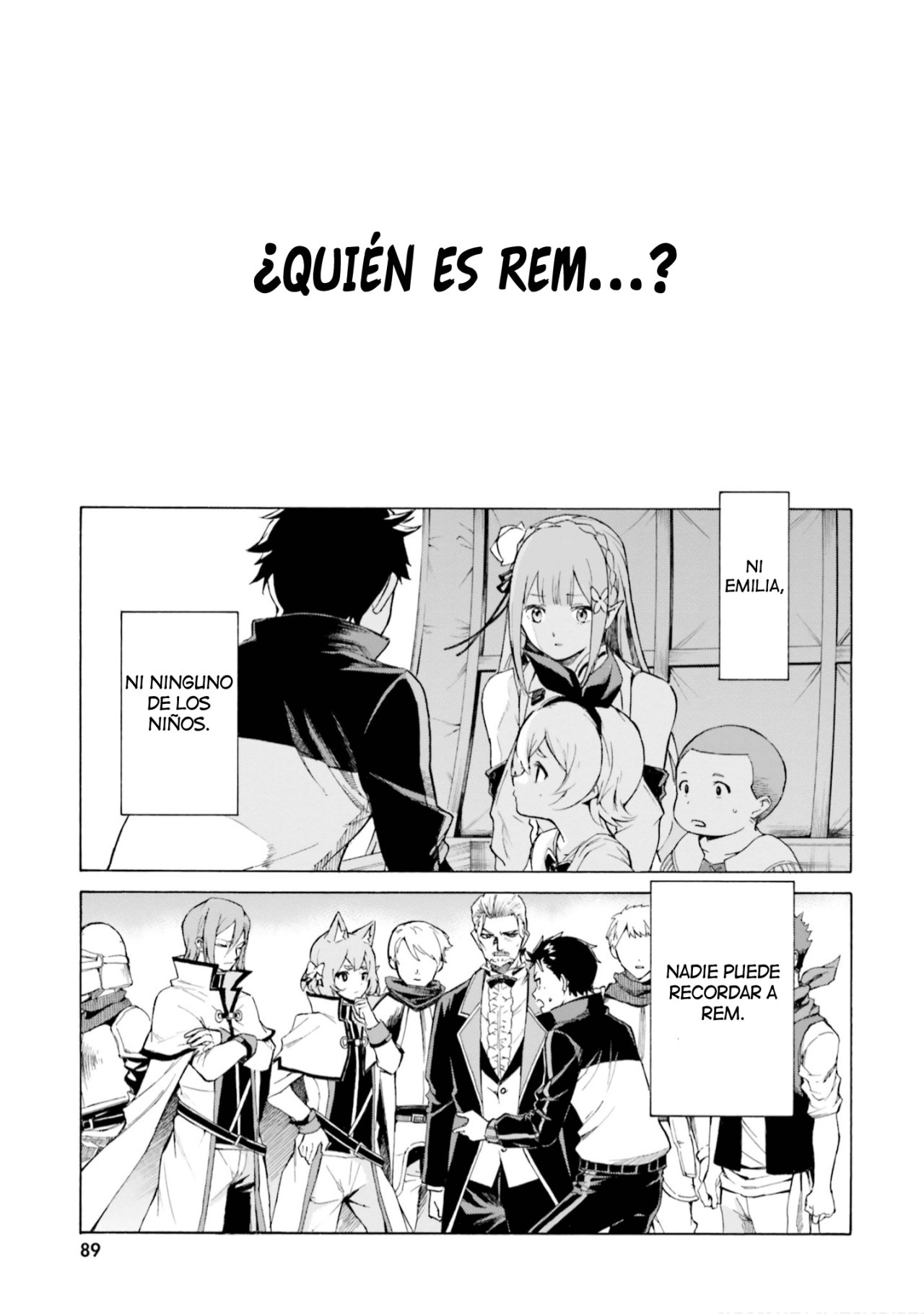 Read Re Zero kara Hajimeru Isekai Seikatsu (ES) Manga Online