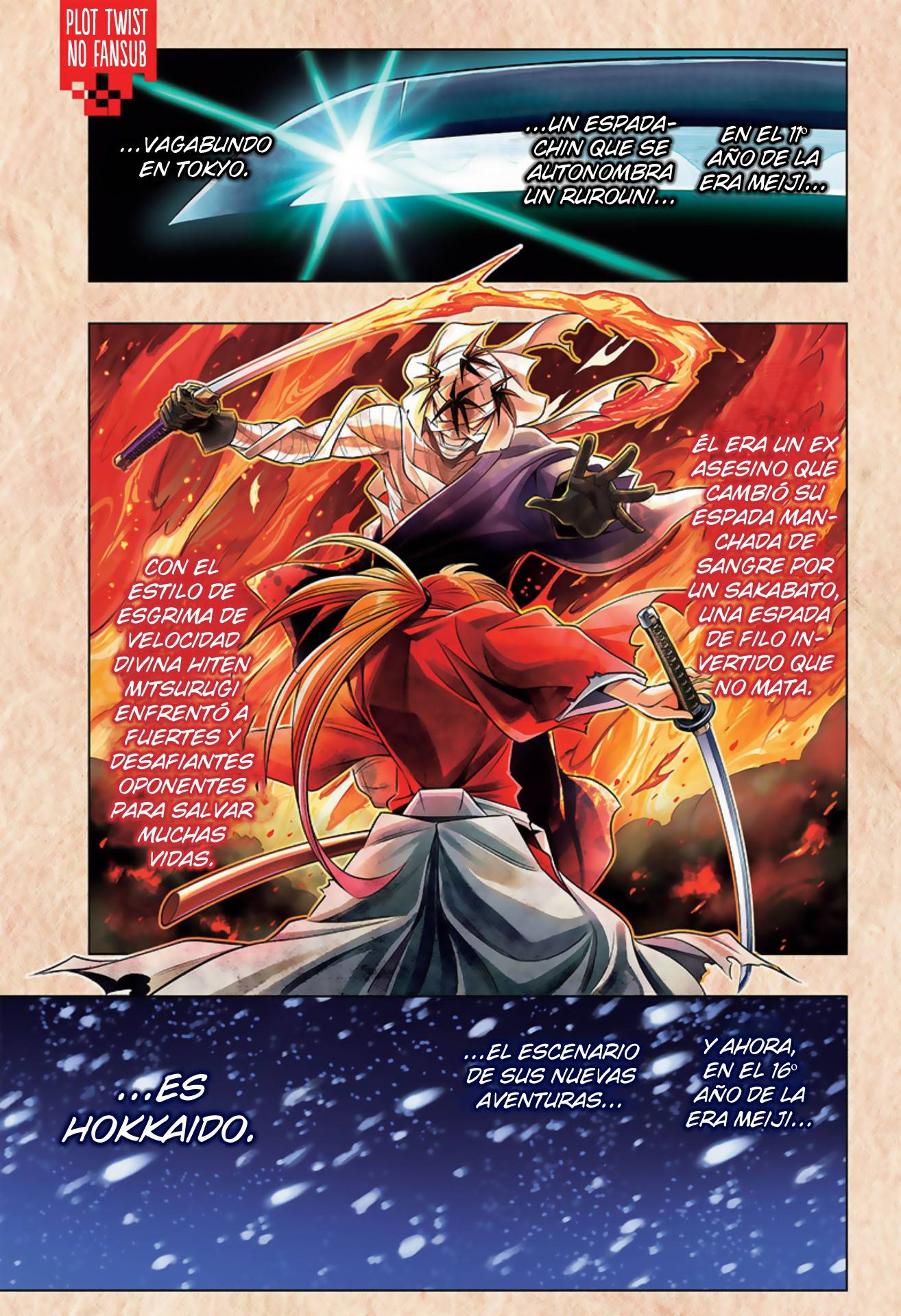 Read Rurouni Kenshin_ Hokkaido-hen (ES) Manga Online