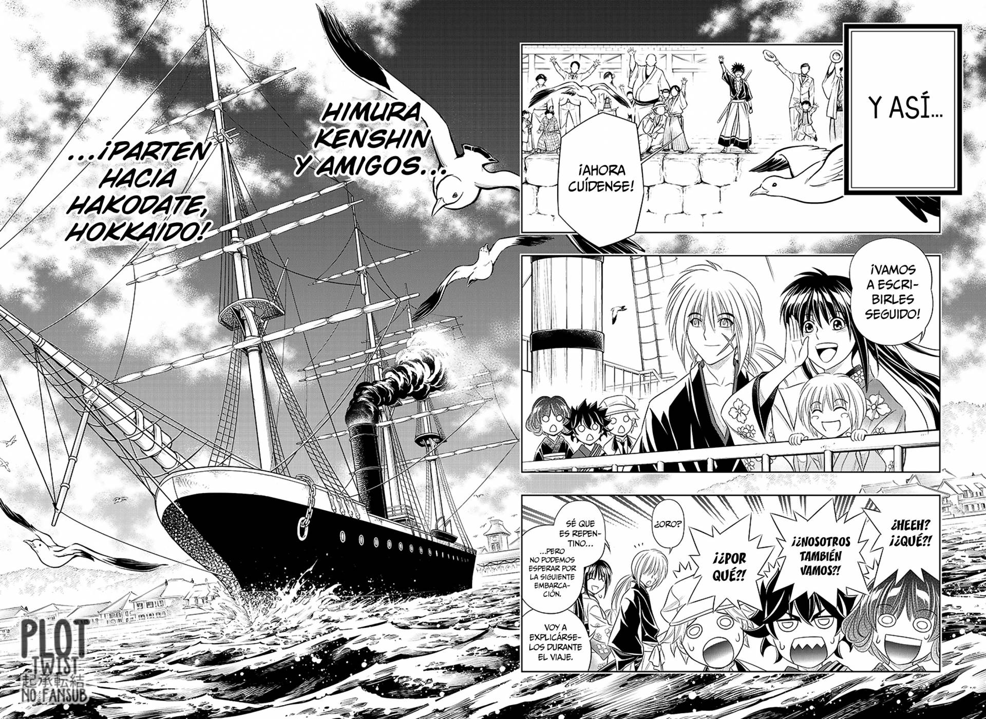 Read Rurouni Kenshin_ Hokkaido-hen (ES) Manga Online