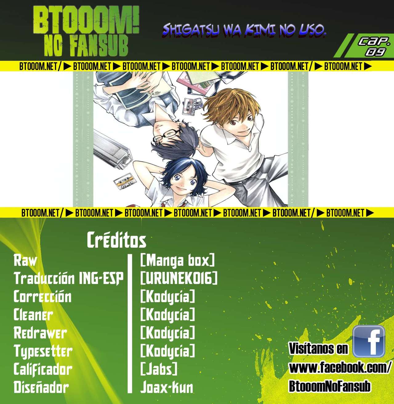 Read Shigatsu wa Kimi no Uso (ES) Manga Online