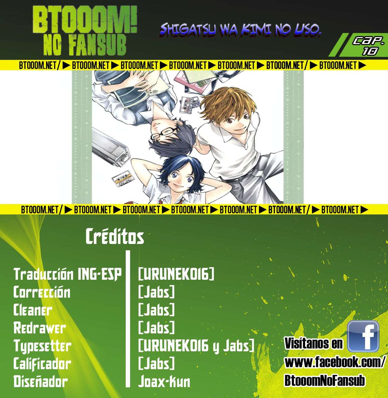Read Shigatsu wa Kimi no Uso (ES) Manga Online