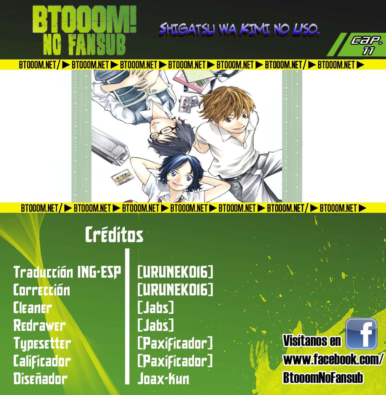 Read Shigatsu wa Kimi no Uso (ES) Manga Online