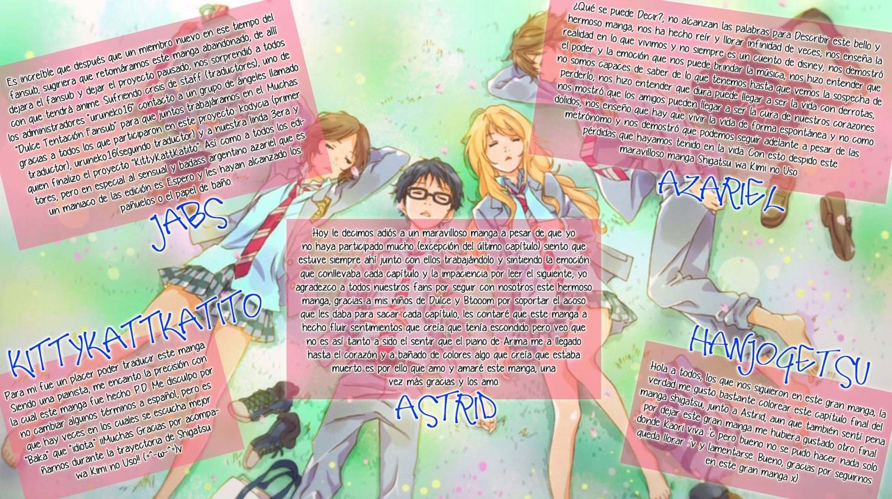 Read Shigatsu wa Kimi no Uso (ES) Manga Online