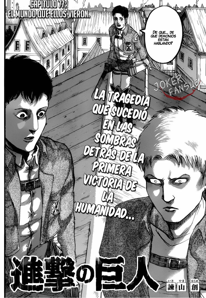 Read Shingeki no Kyojin (ES) Manga Online