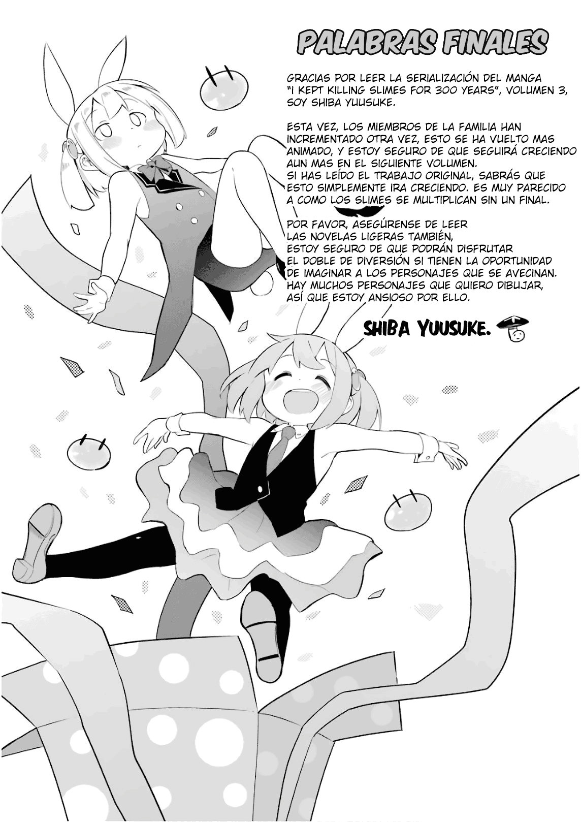 Read Slime Taoshite 300-nen, Shiranai Uchi ni Level Max ni Nattemashita (ES) Manga Online