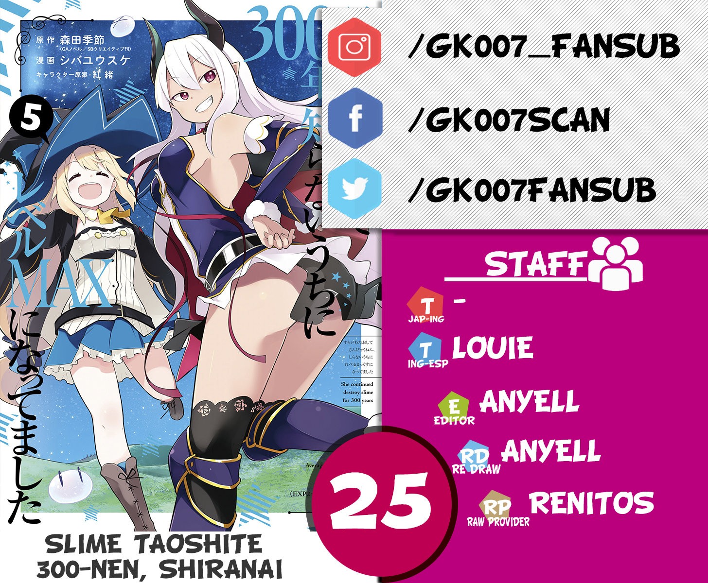 Read Slime Taoshite 300-nen, Shiranai Uchi ni Level Max ni Nattemashita (ES) Manga Online