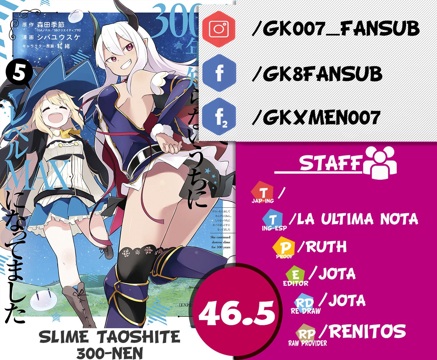Read Slime Taoshite 300-nen, Shiranai Uchi ni Level Max ni Nattemashita (ES) Manga Online
