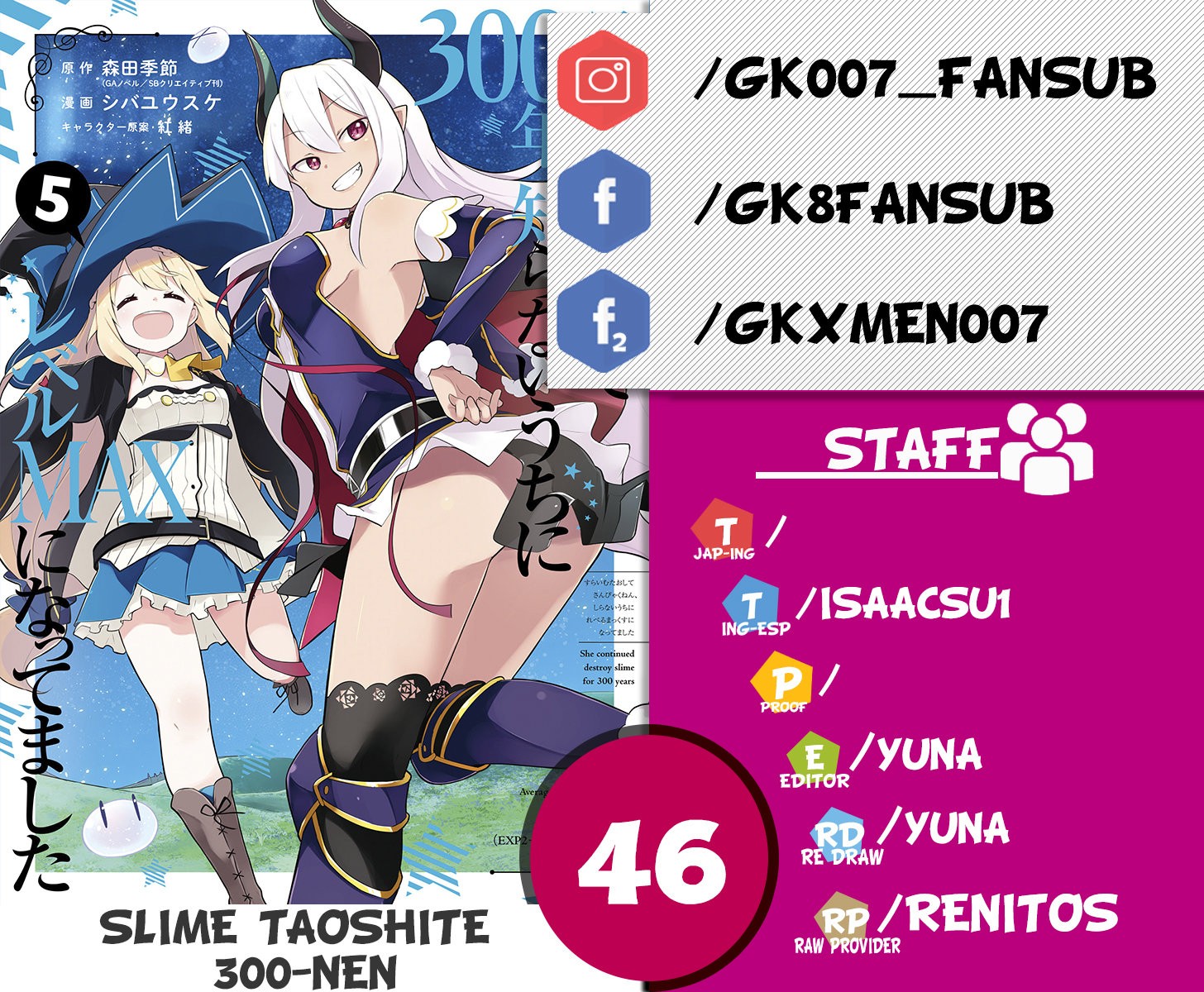 Read Slime Taoshite 300-nen, Shiranai Uchi ni Level Max ni Nattemashita (ES) Manga Online