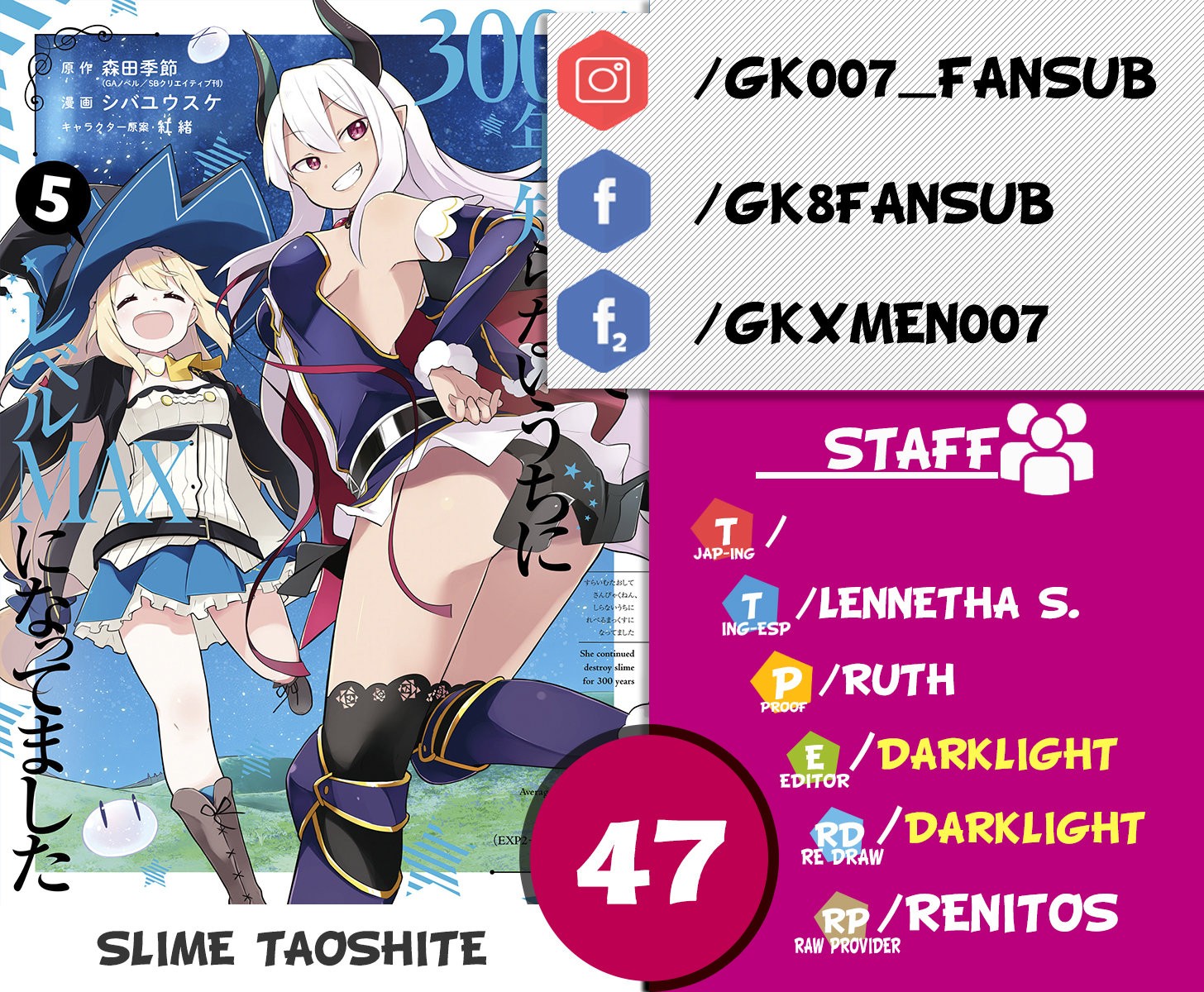 Read Slime Taoshite 300-nen, Shiranai Uchi ni Level Max ni Nattemashita (ES) Manga Online