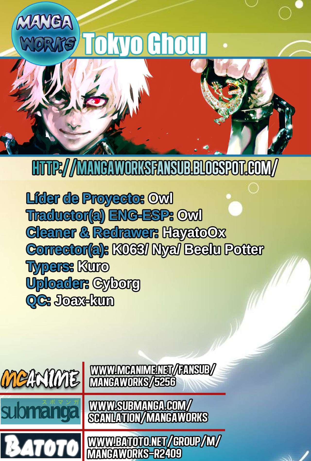 Read Tokyo Ghoul (ES) Manga Online
