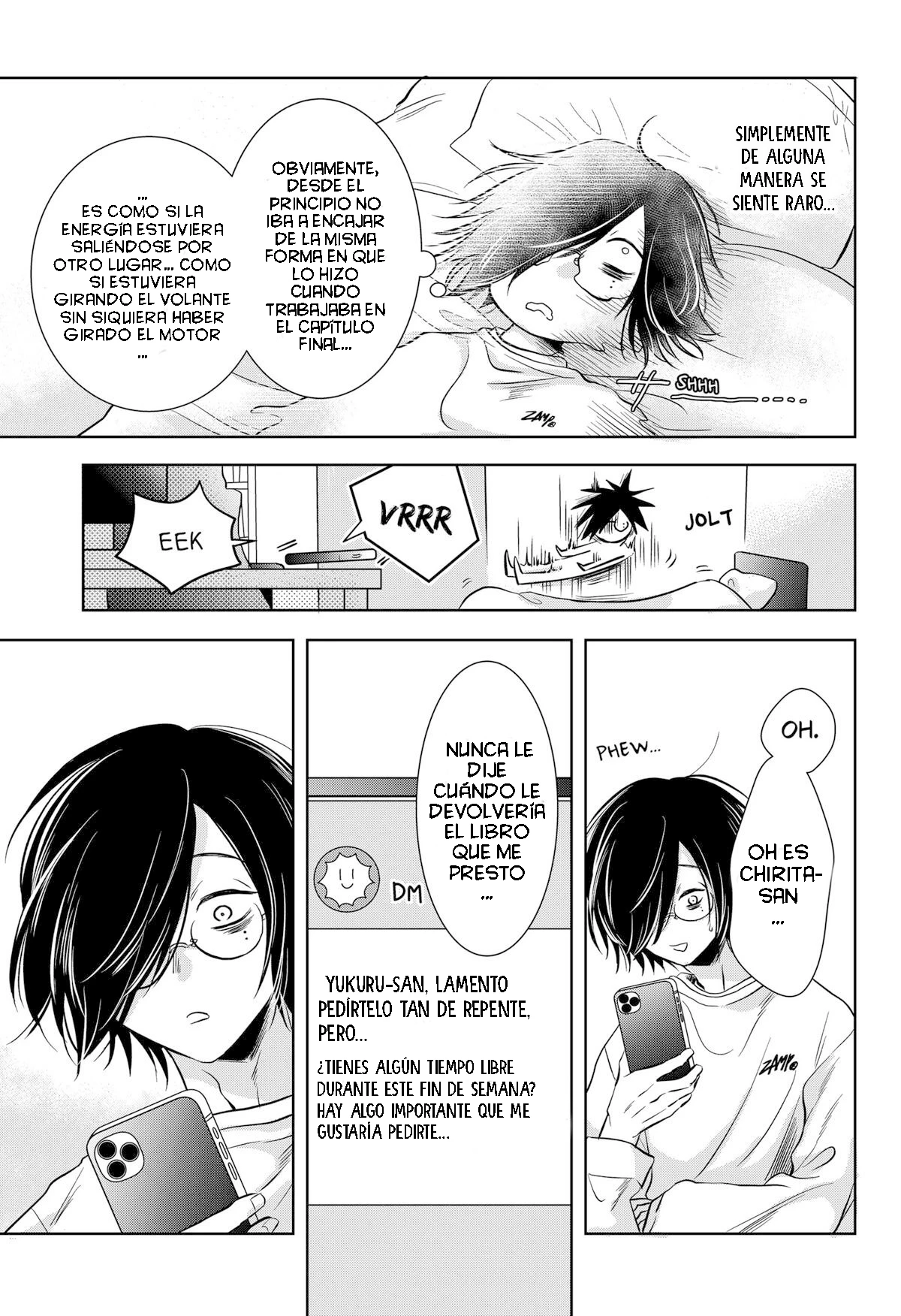 Read Uchikirare Mangaka to Doujin Onna (ES) Manga Online