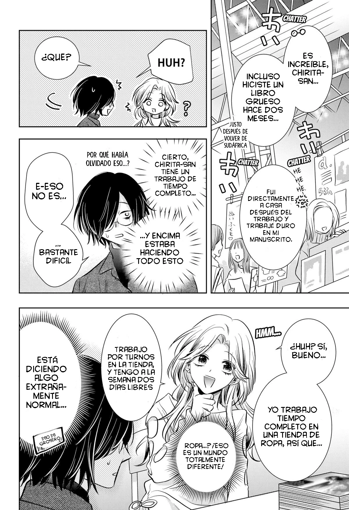 Read Uchikirare Mangaka to Doujin Onna (ES) Manga Online