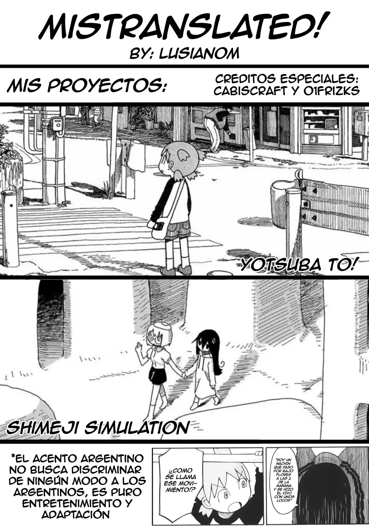 Read Yotsuba to! (ES) Manga Online