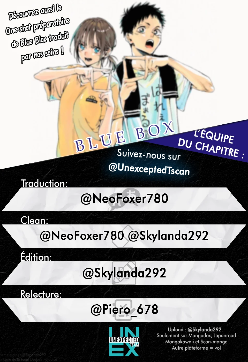 Read Blue Box (FR) Manga Online