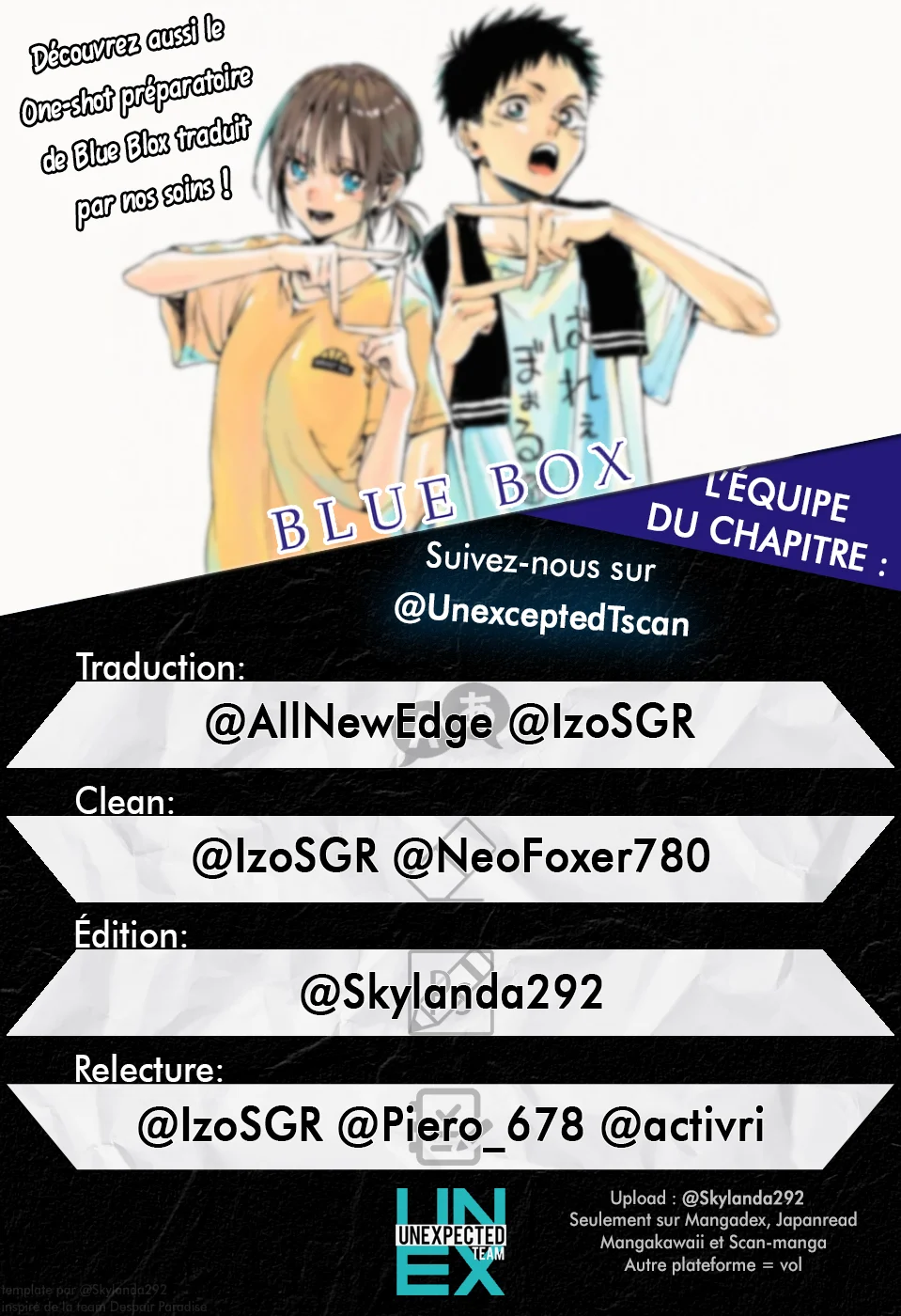 Read Blue Box (FR) Manga Online