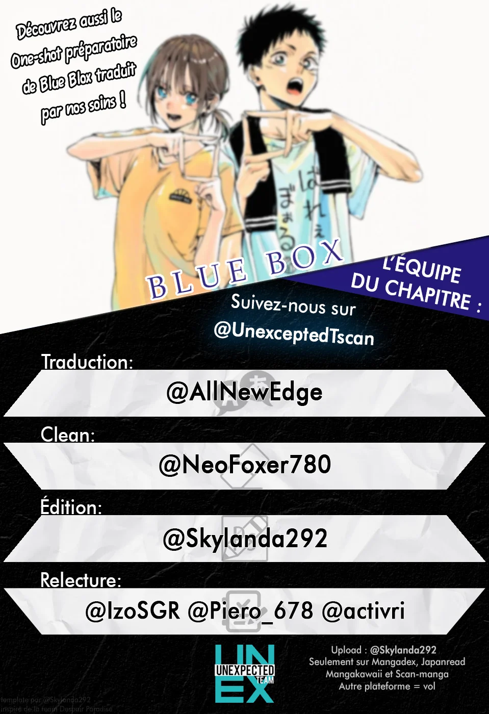 Read Blue Box (FR) Manga Online