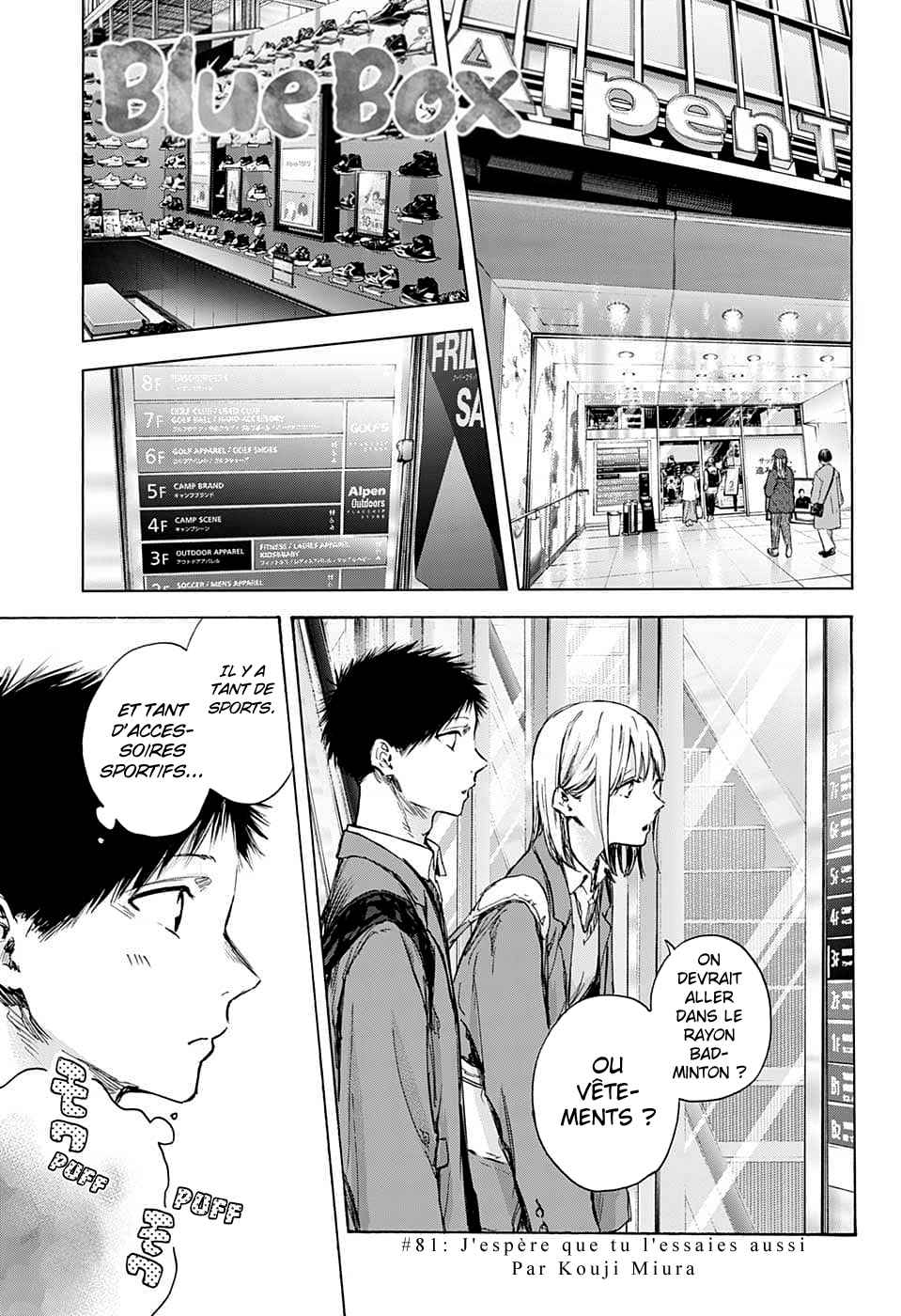 Read Blue Box (FR) Manga Online