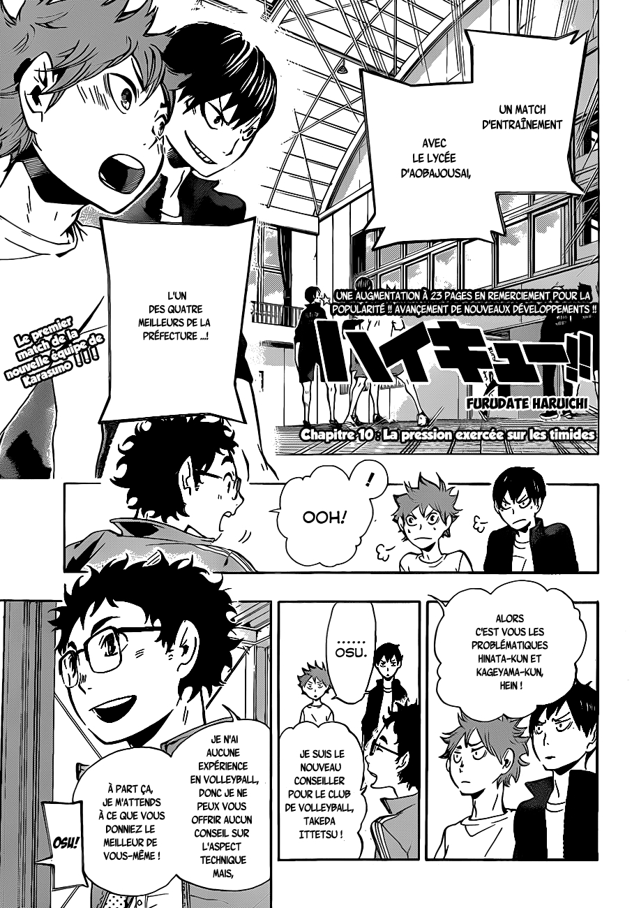 Read Haikyuu (FR) Manga Online