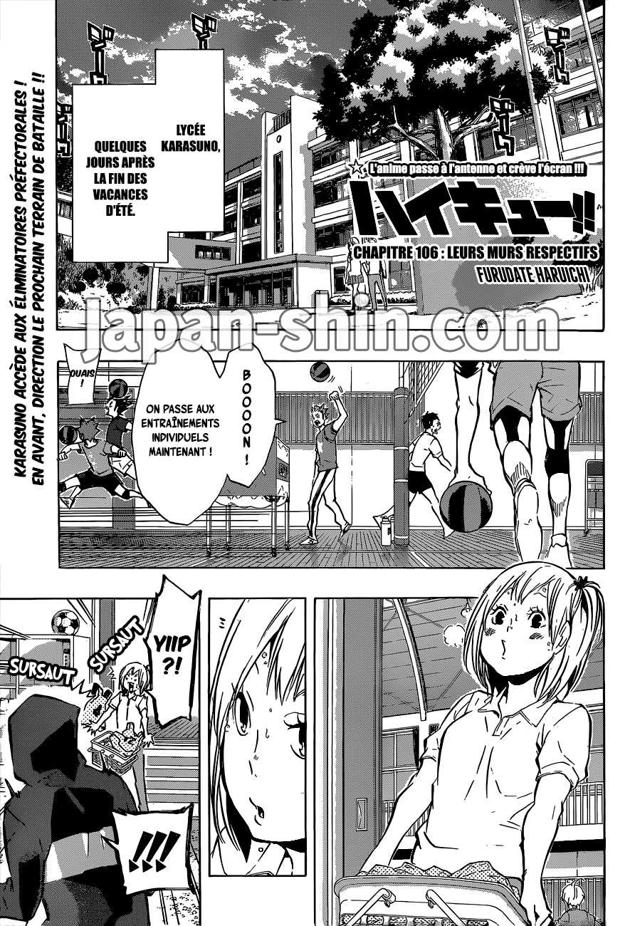 Read Haikyuu (FR) Manga Online