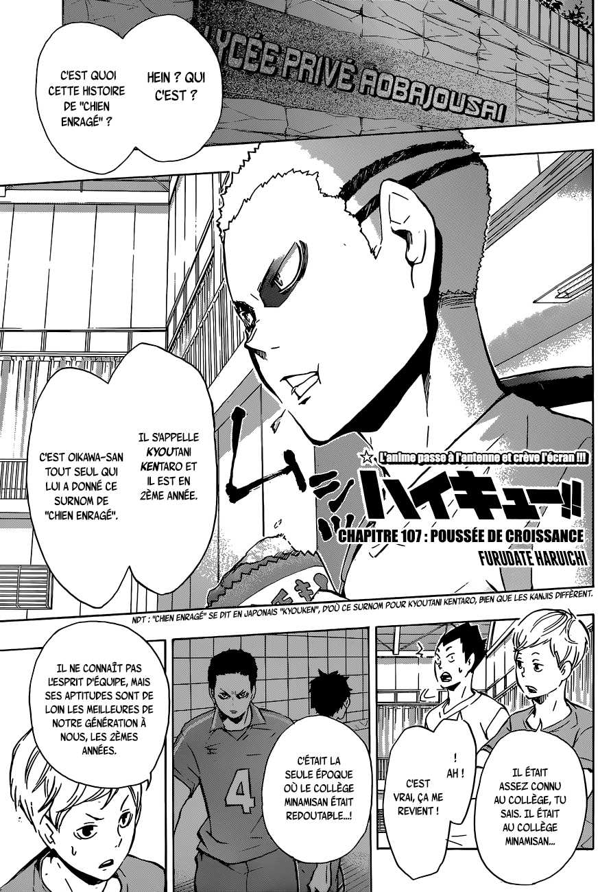 Read Haikyuu (FR) Manga Online