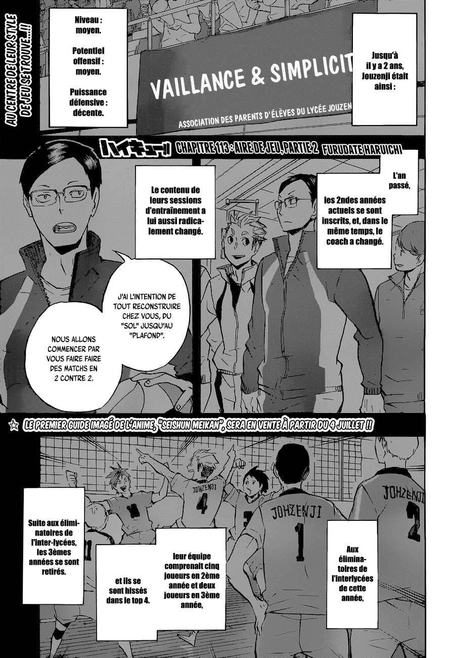 Read Haikyuu (FR) Manga Online