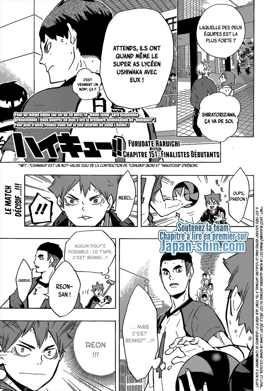 Read Haikyuu (FR) Manga Online