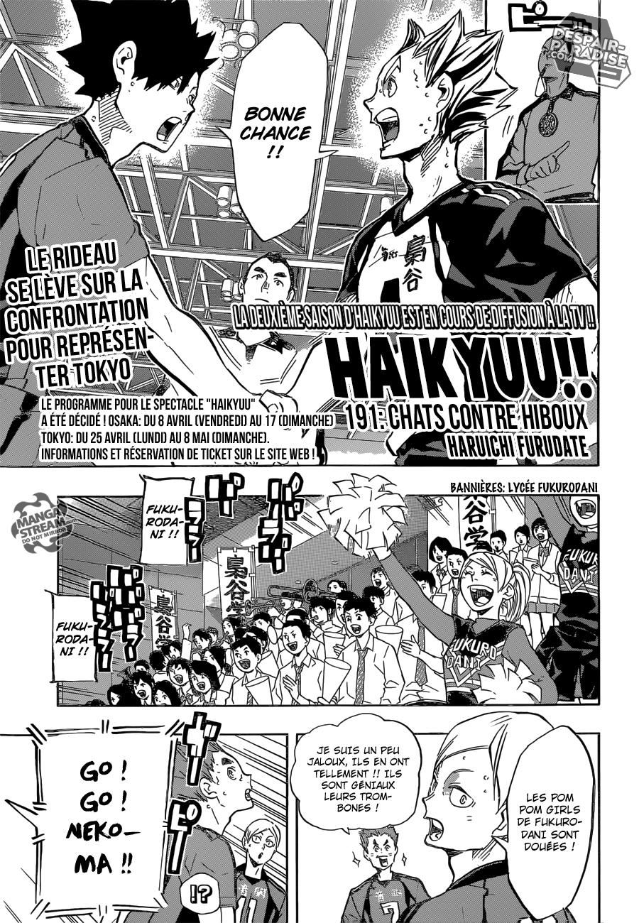 Read Haikyuu (FR) Manga Online
