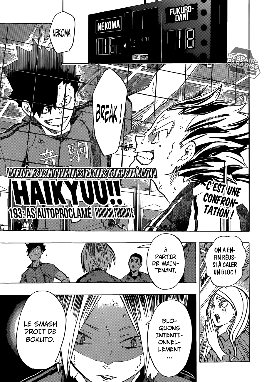 Read Haikyuu (FR) Manga Online