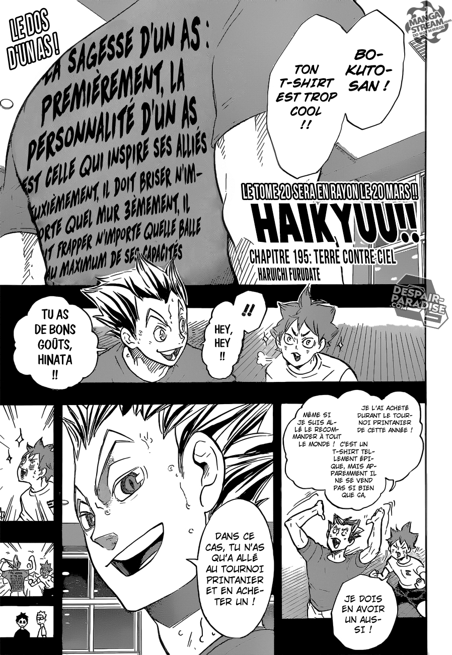 Read Haikyuu (FR) Manga Online