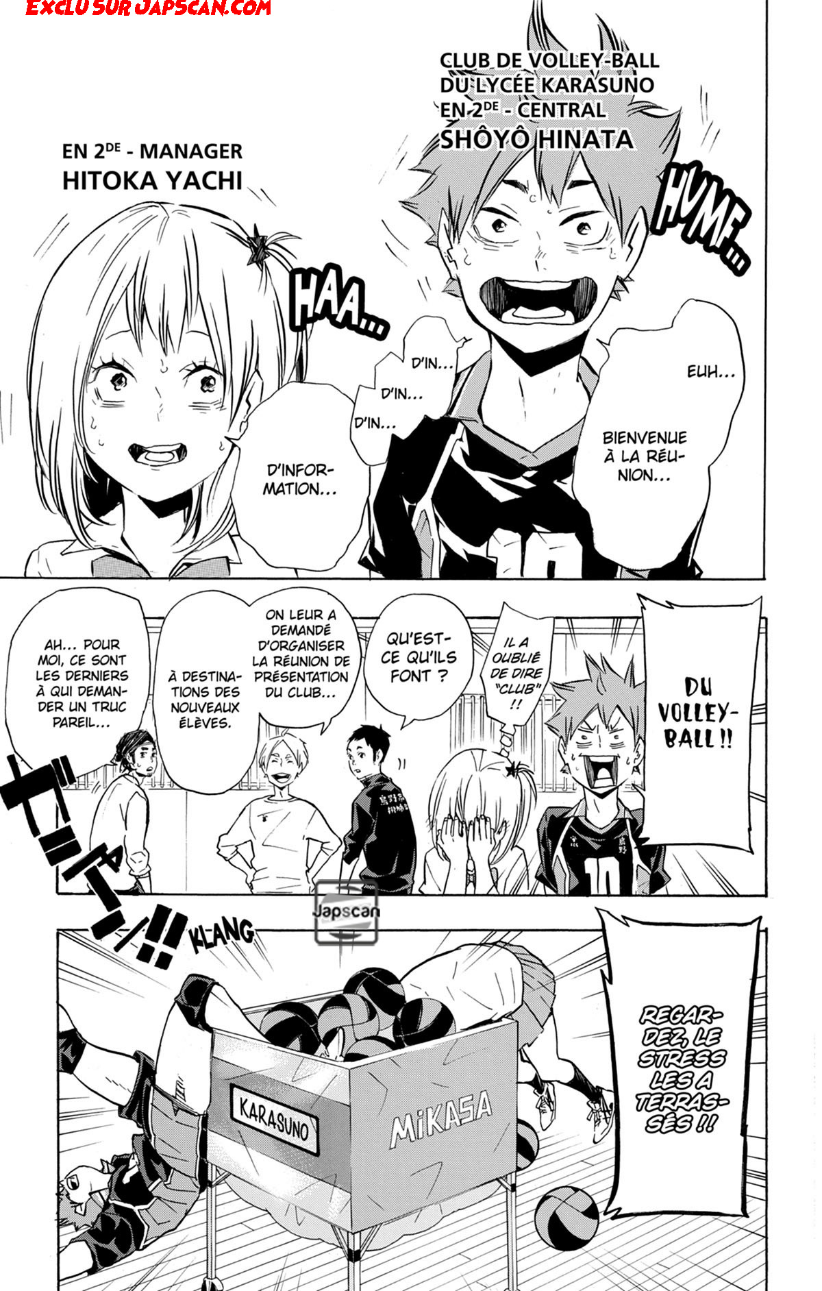 Read Haikyuu (FR) Manga Online