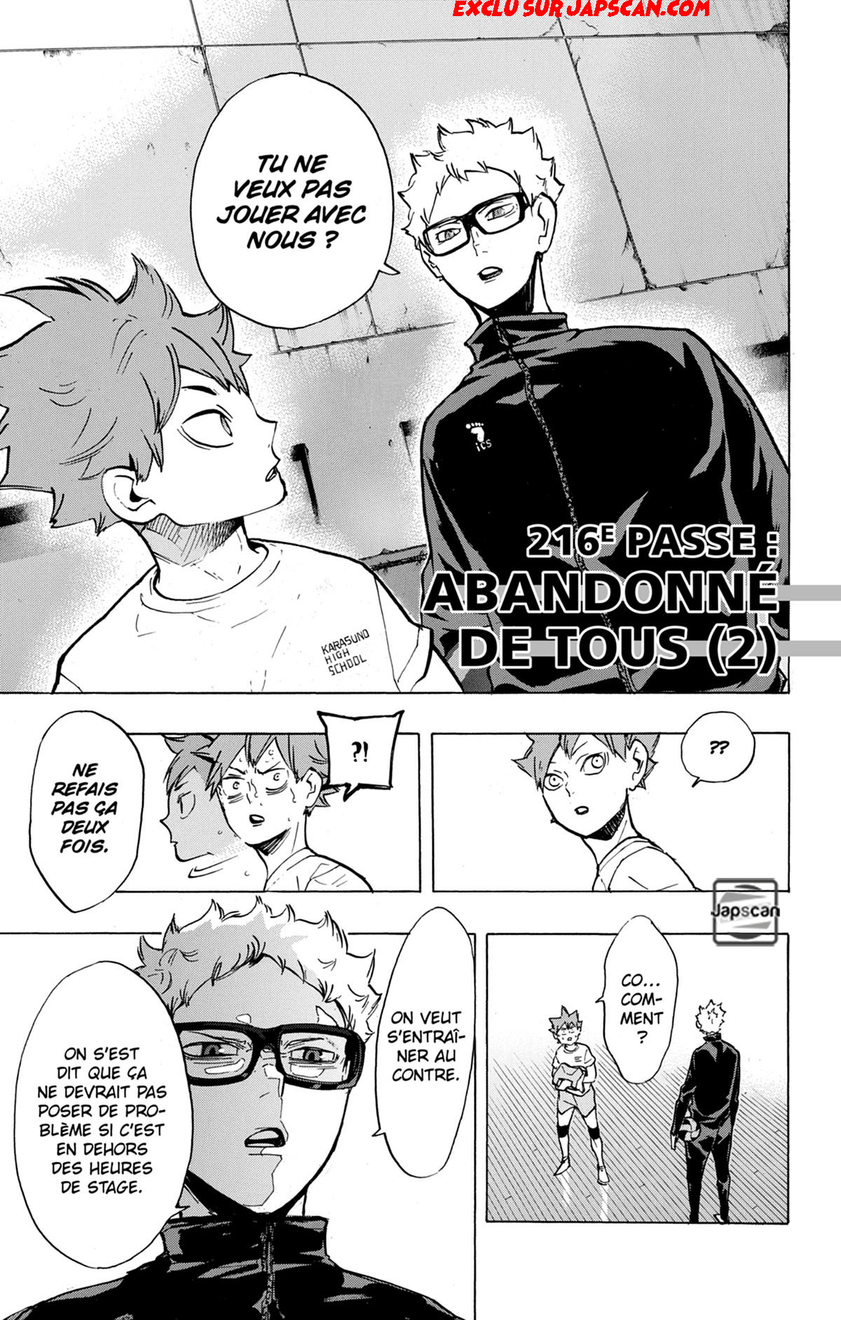 Read Haikyuu (FR) Manga Online