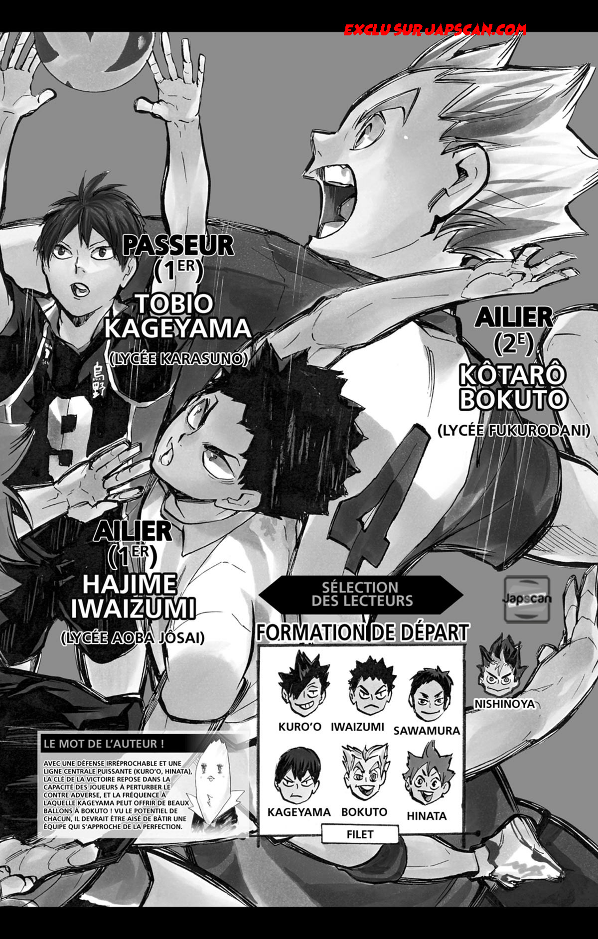 Read Haikyuu (FR) Manga Online