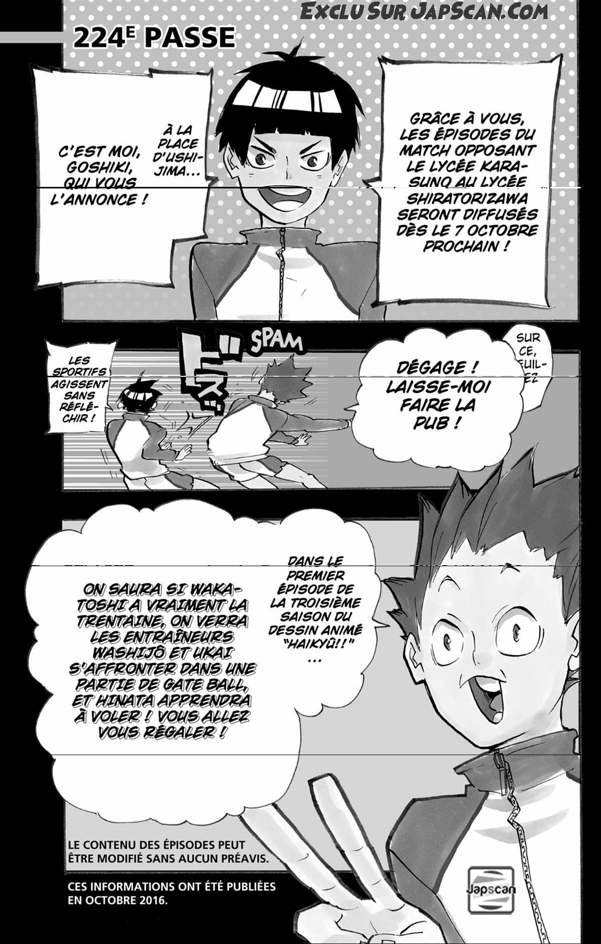 Read Haikyuu (FR) Manga Online