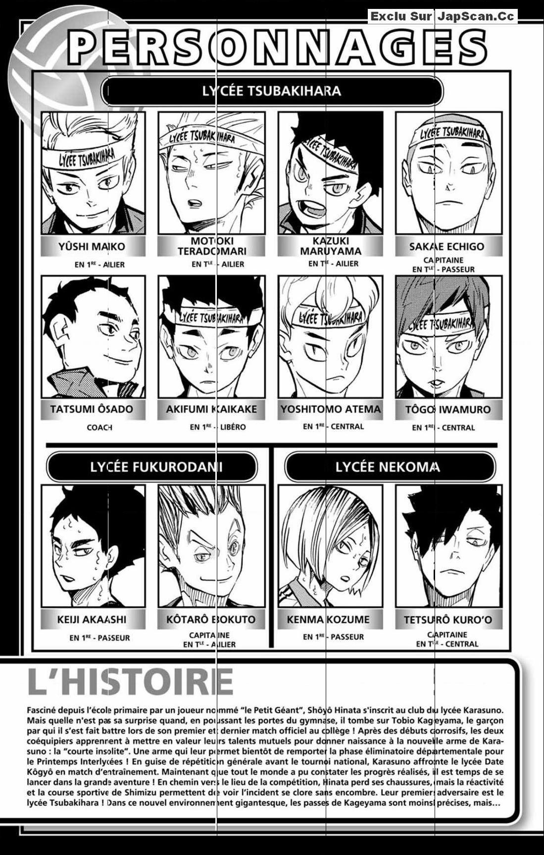 Read Haikyuu (FR) Manga Online