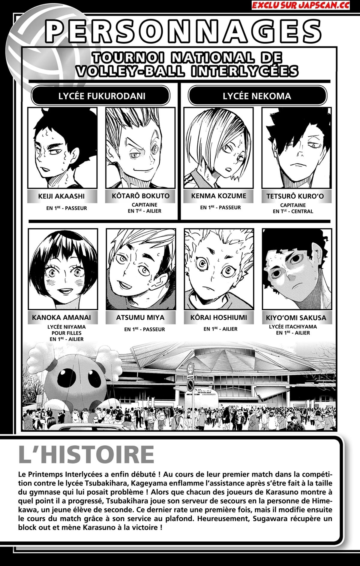 Read Haikyuu (FR) Manga Online