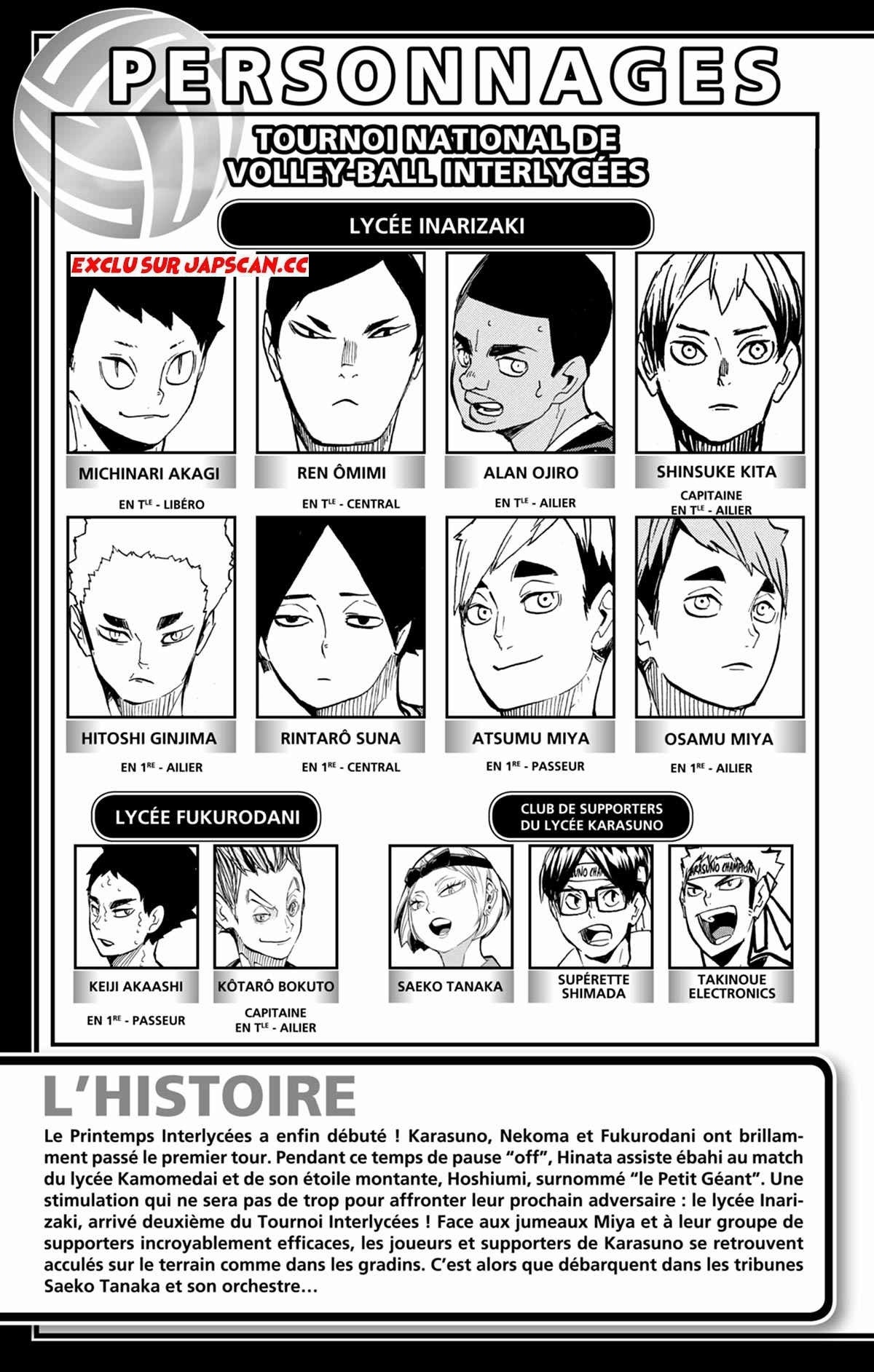 Read Haikyuu (FR) Manga Online
