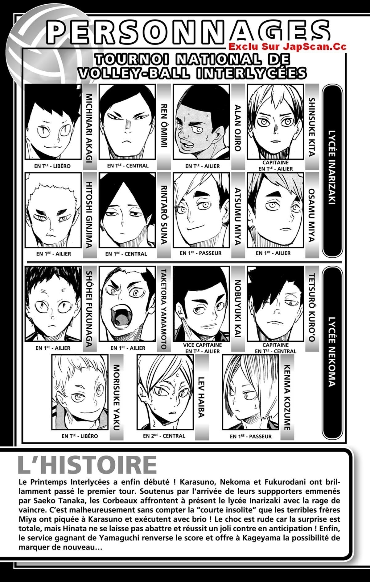 Read Haikyuu (FR) Manga Online