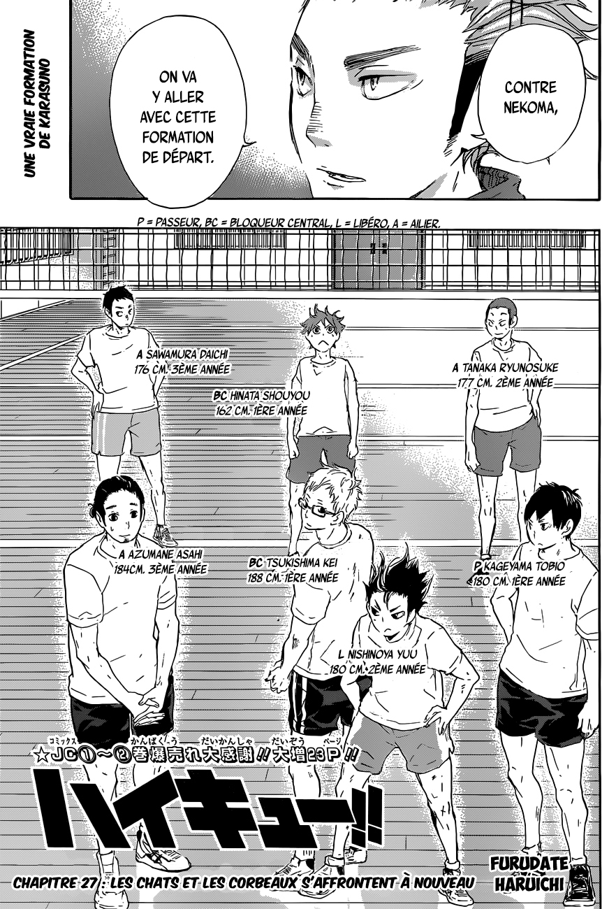 Read Haikyuu (FR) Manga Online