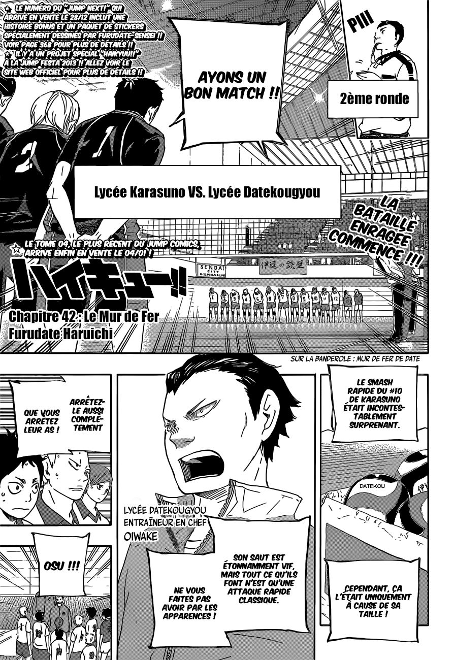 Read Haikyuu (FR) Manga Online
