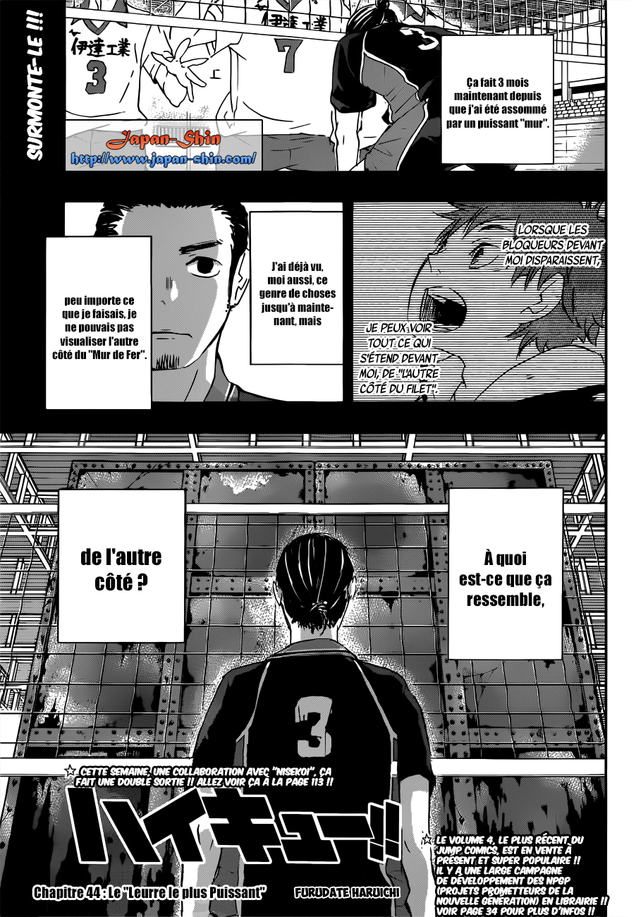 Read Haikyuu (FR) Manga Online