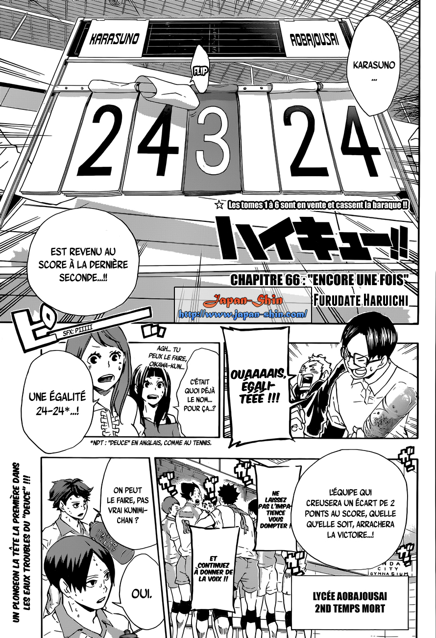 Read Haikyuu (FR) Manga Online