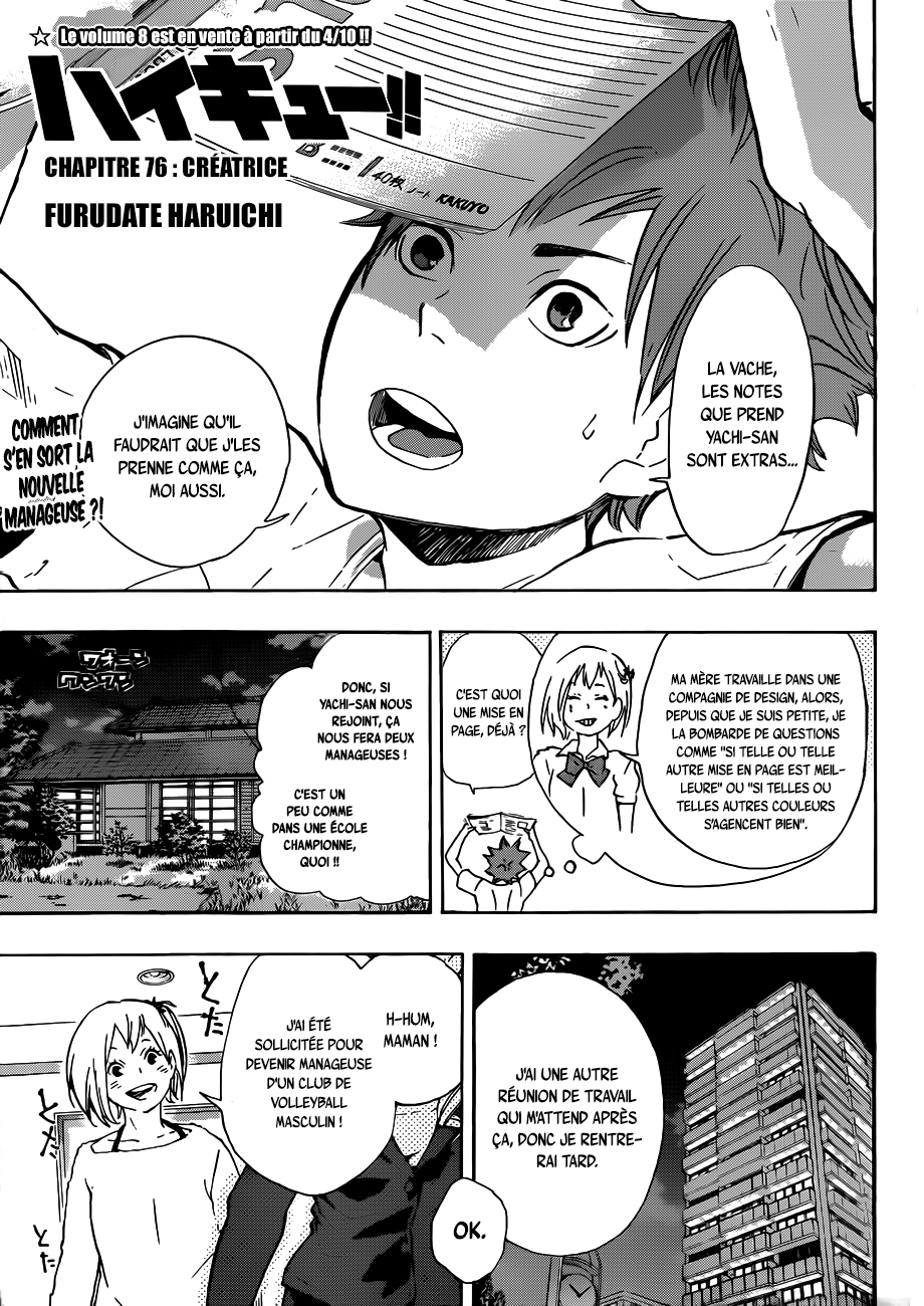 Read Haikyuu (FR) Manga Online