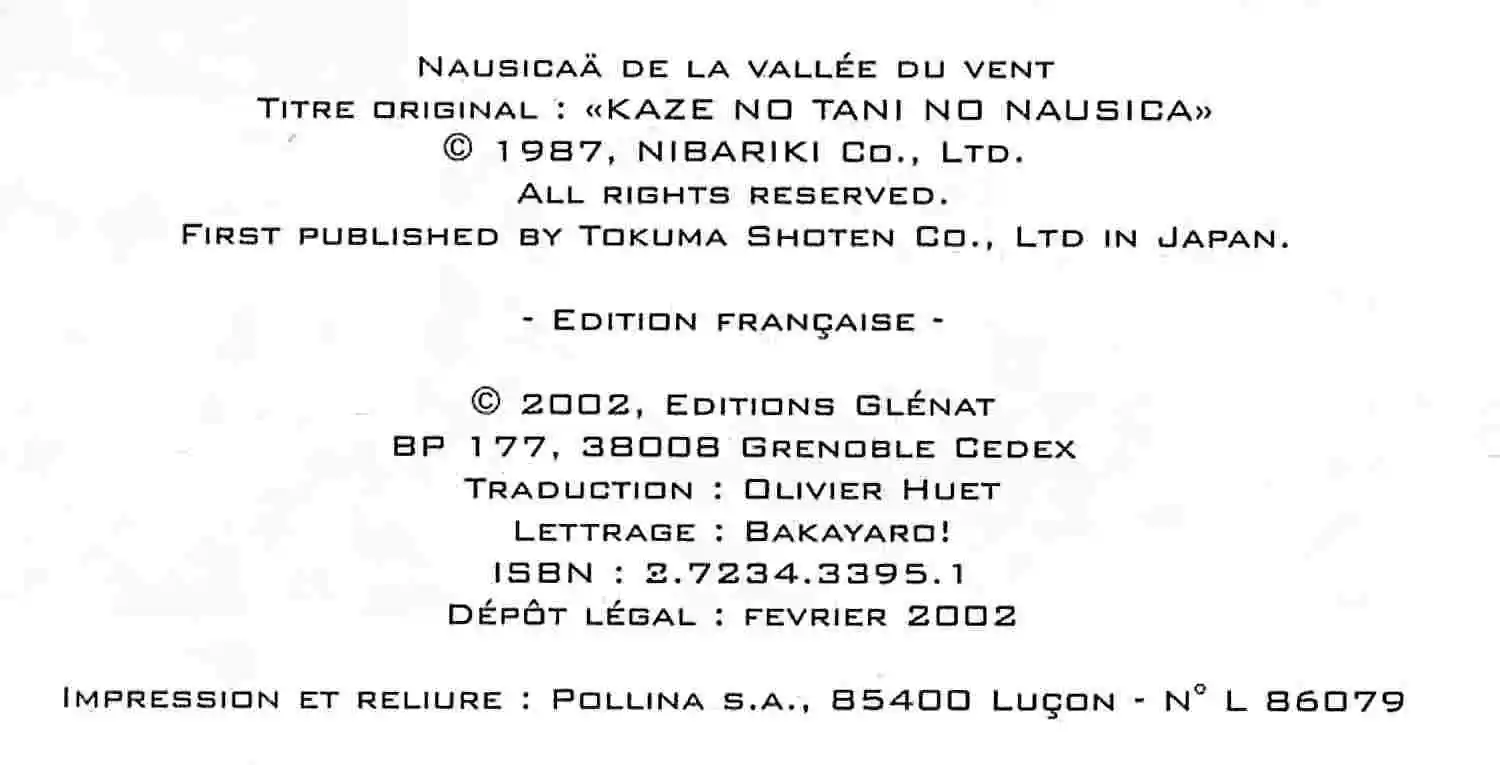 Read Kaze no Tani no Nausicaä (FR) Manga Online
