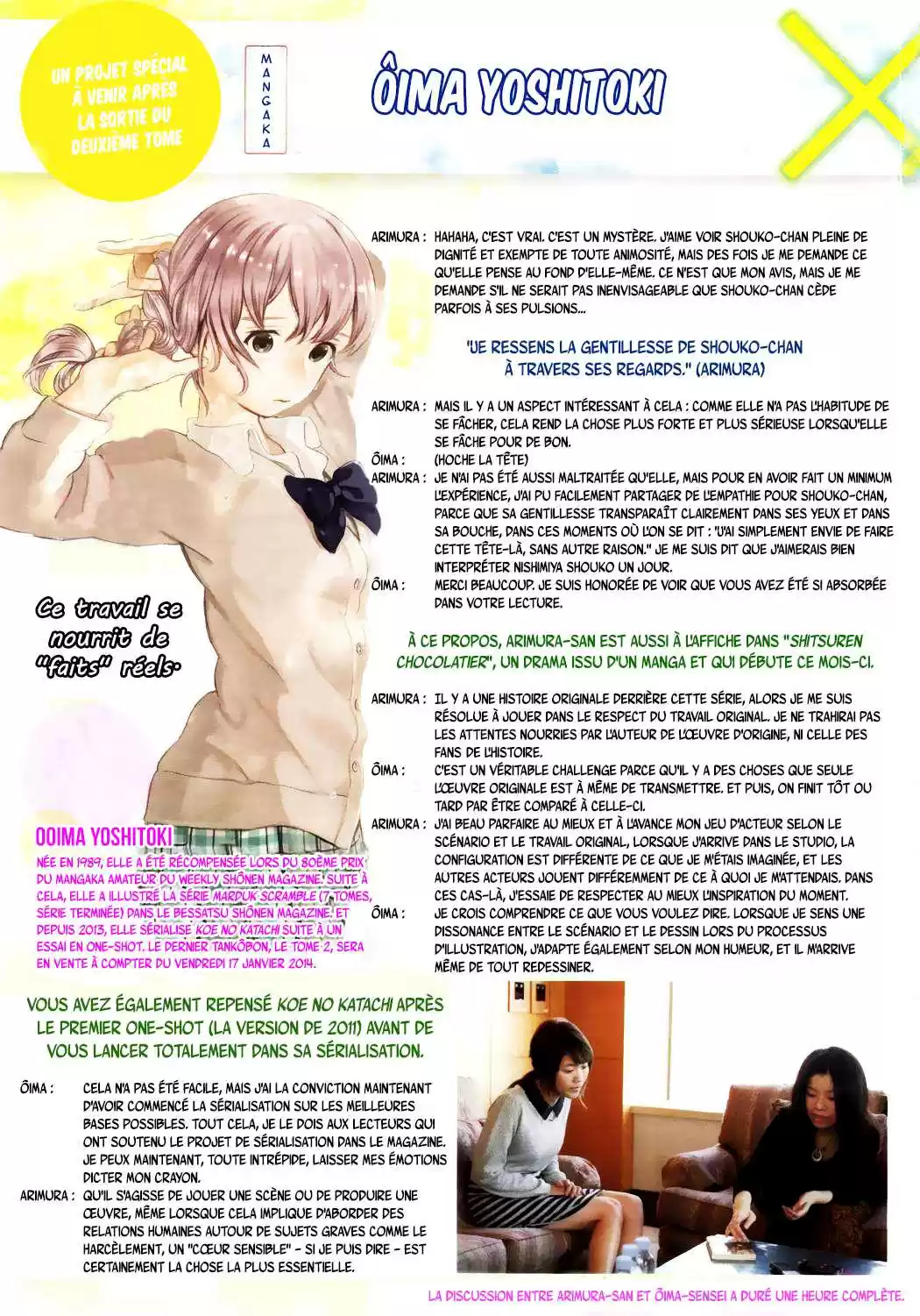 Read Koe no Katachi (FR) Manga Online