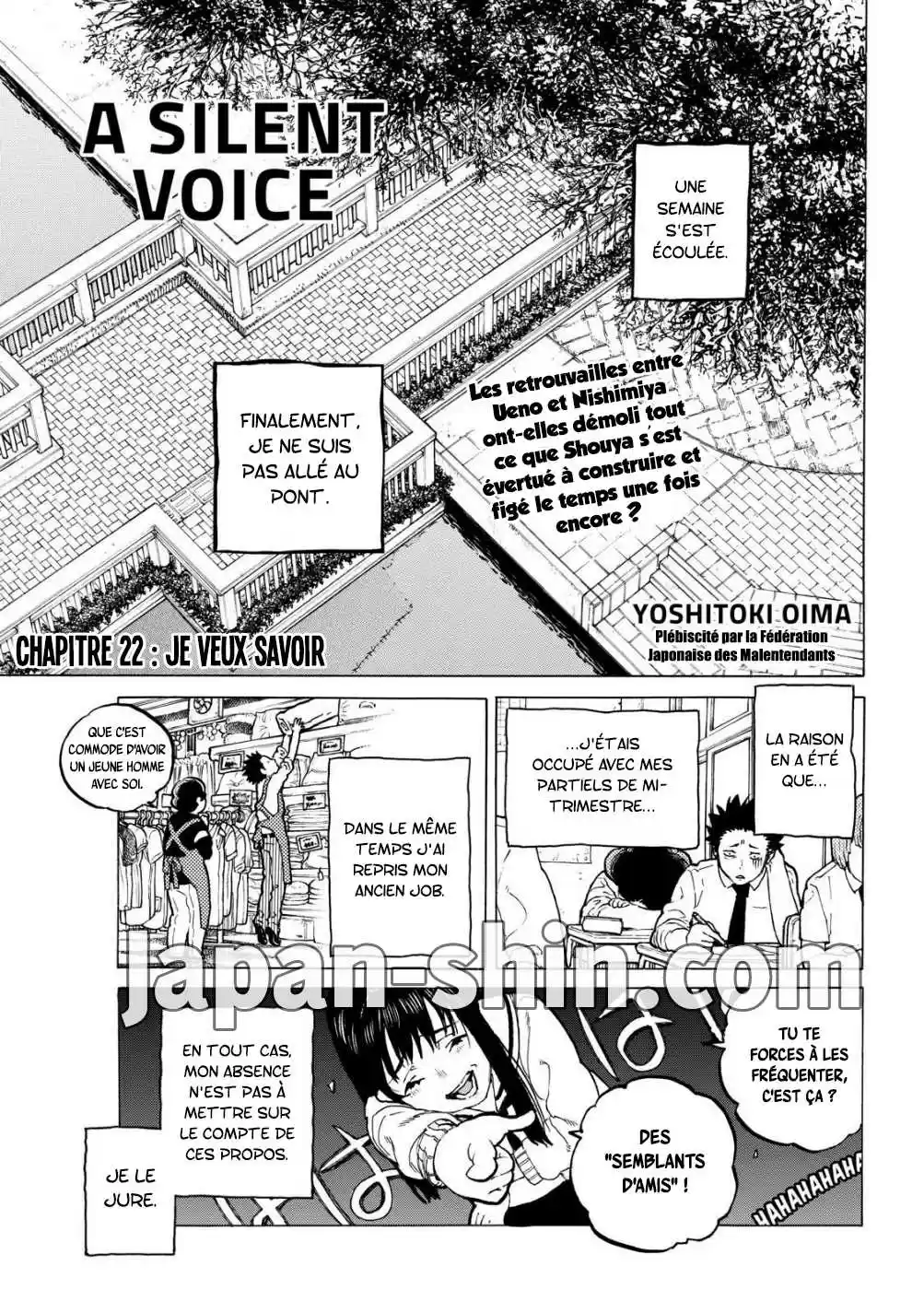 Read Koe no Katachi (FR) Manga Online