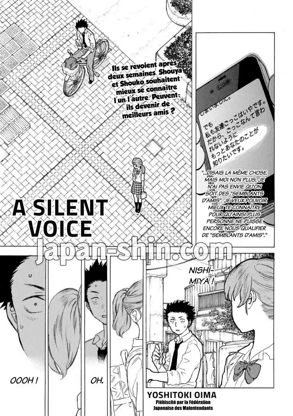 Read Koe no Katachi (FR) Manga Online