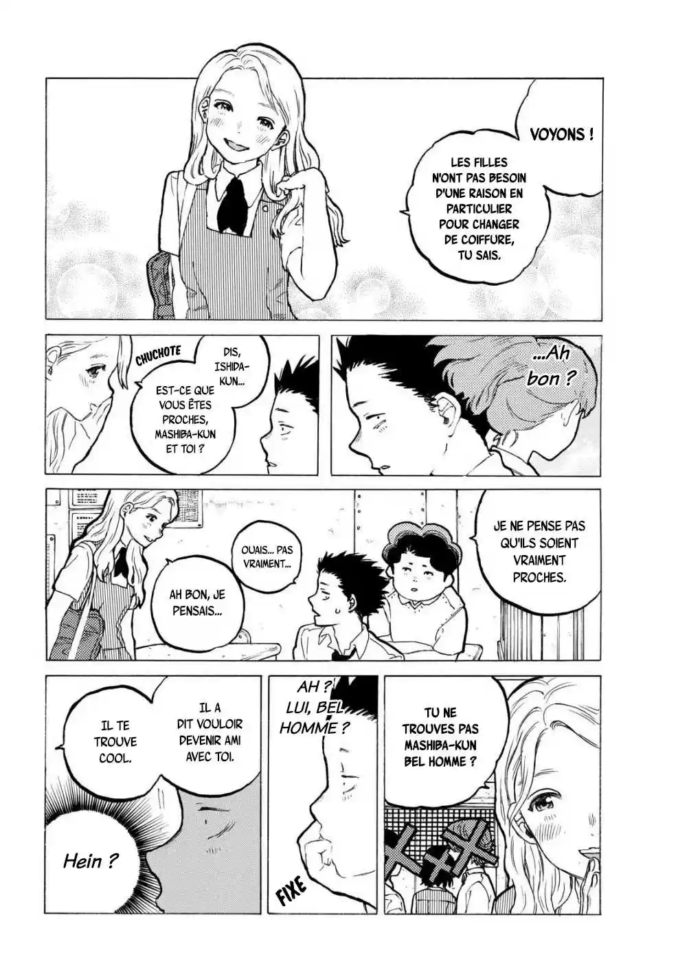 Read Koe no Katachi (FR) Manga Online
