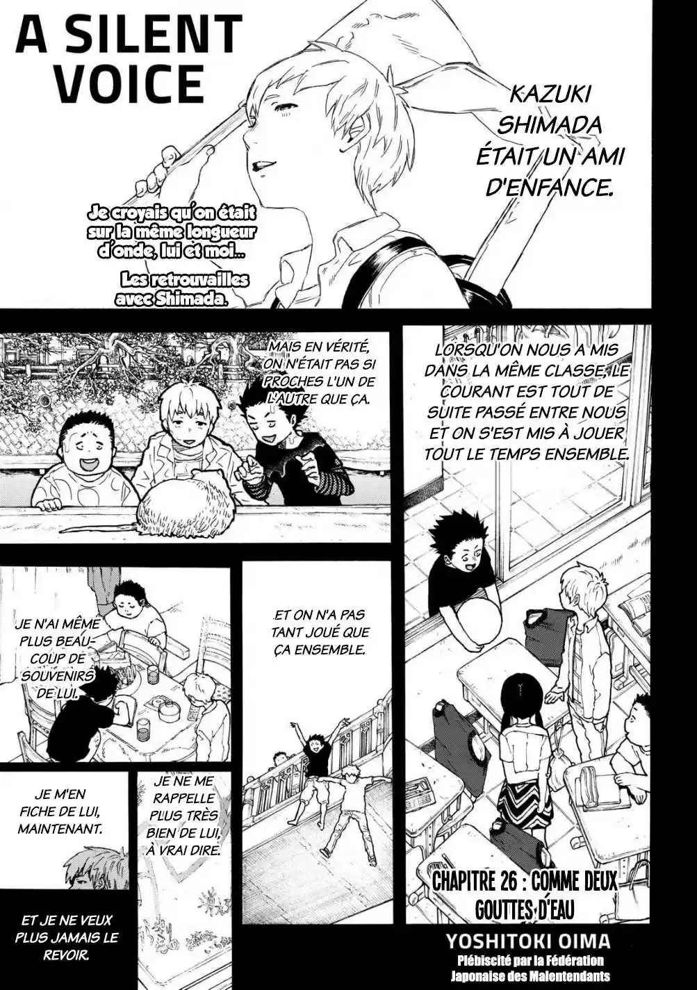 Read Koe no Katachi (FR) Manga Online